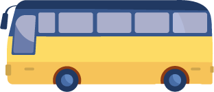 Stilisierte Darstellung eines Busses
